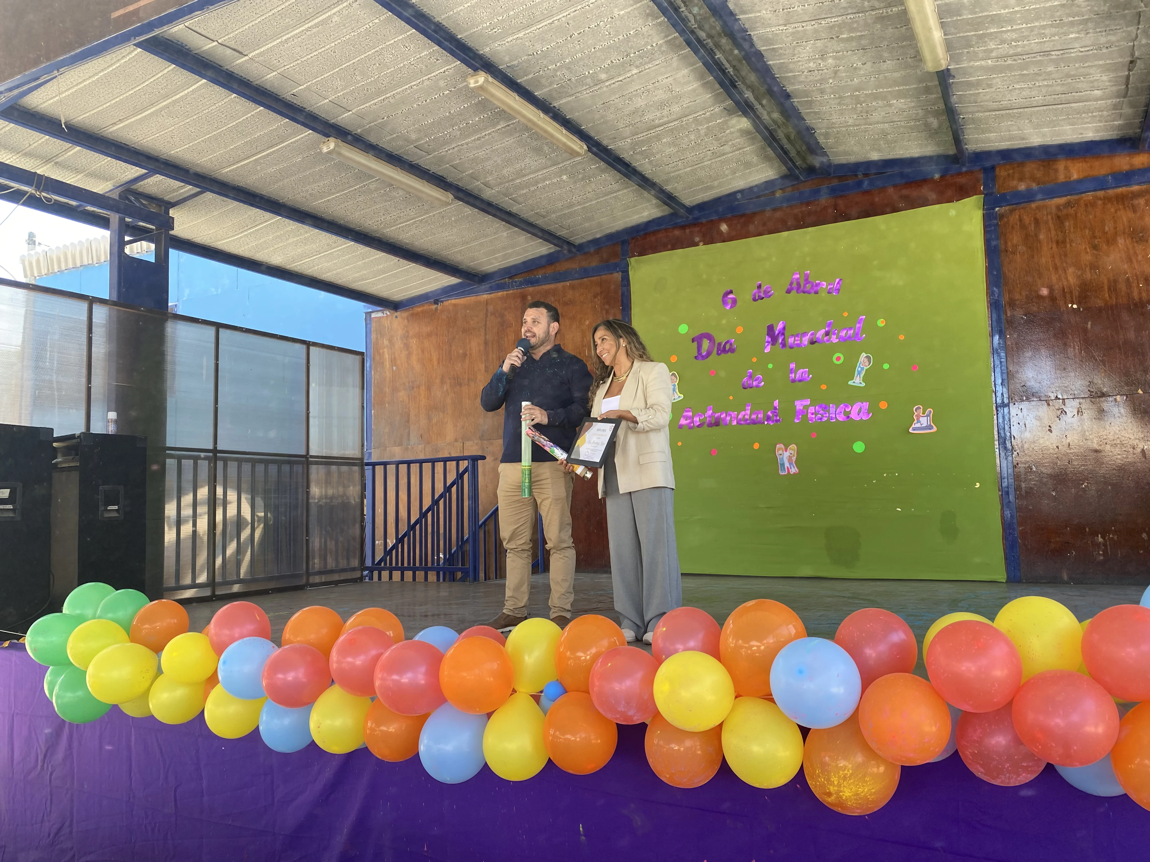 Escuela Las Canteras conmemora el Día Nacional del Deporte con jornada de actividades recreativas